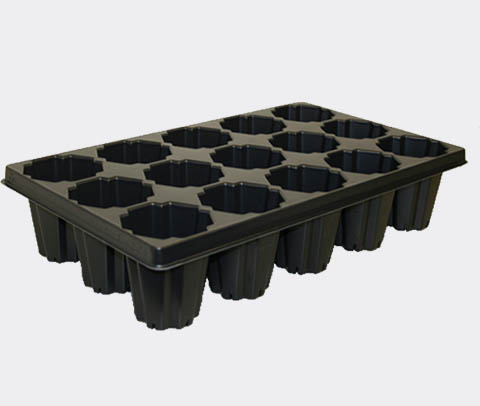 720723C - SureRoots® 15-Cell Pop-Bottom Nursery Plug Trays | T.O.